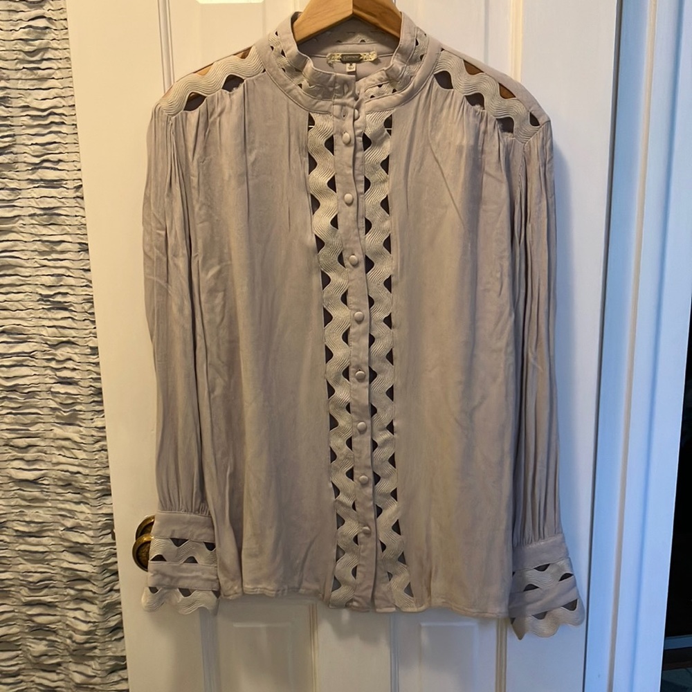 Cute Gimmicks Button Down Blouse - image 1
